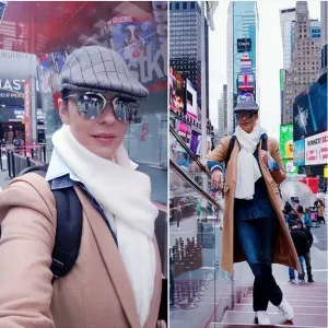 La New York, cu Violeta