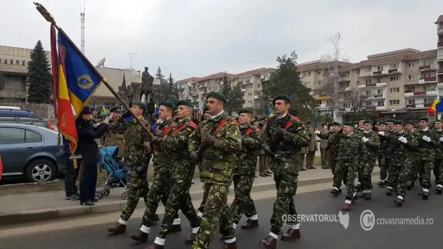 A fost paradă ca de Ziua Naţională