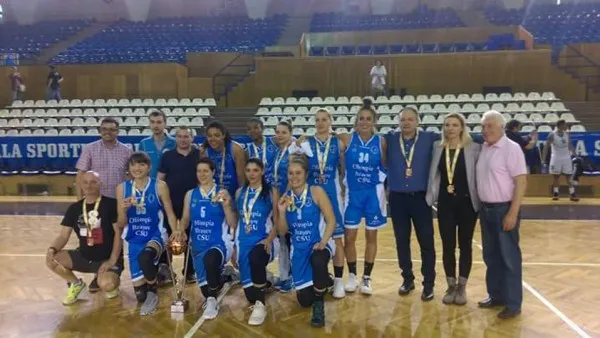 Olimpia CSU, bronz în campionat pentru al doilea an la rând