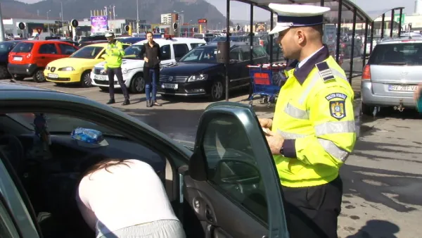 Au început controalele „parcarea de la mall”