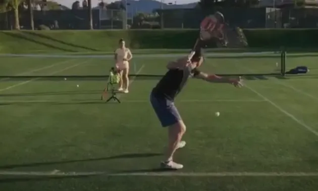 Darren Cahill a fost antrenat de... Simona Halep