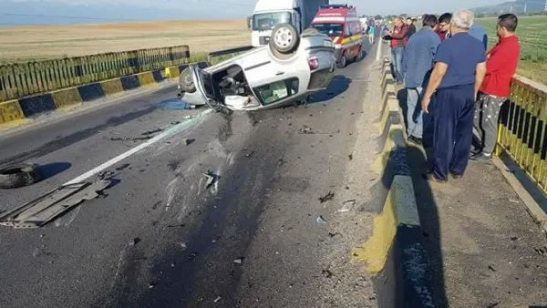 Accident mortal pe DN 1, între Dridif și Beclean