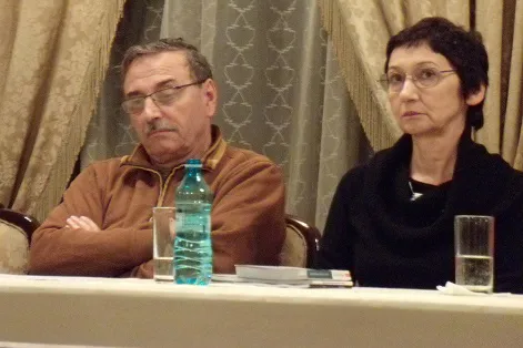 Marta Petreu şi Petru Cimpoeşu, la Colocviul Naţional de Literatură Română Contemporană 