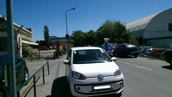 Gara Braşov are un „punct de dat amenzi”