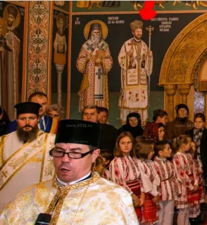 Episcopul desfrânat, „icoană” pe pereţii bisericilor