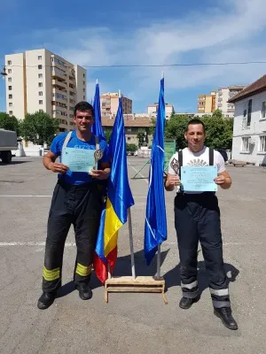 Ei sunt cei mai puternici pompieri din Braşov