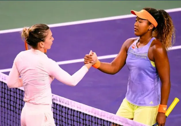 Simona Halep a spulberat-o pe Naomi Osaka