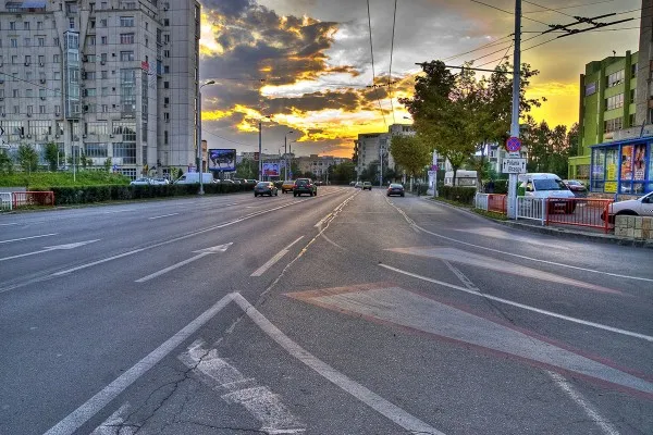 Accident cu poliţiştii de faţă