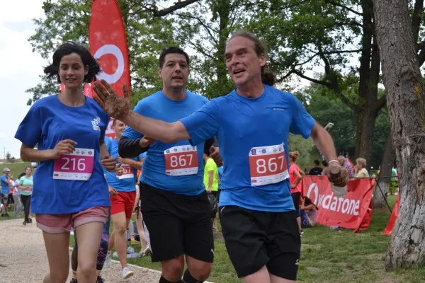 Jurnaliştii au fost o echipă până la finish