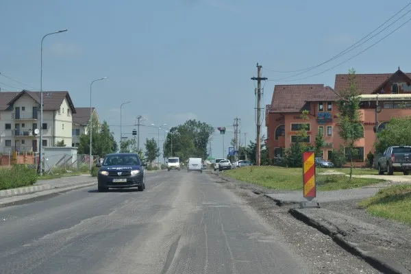 Utilajele DN 73 intră în Râşnov