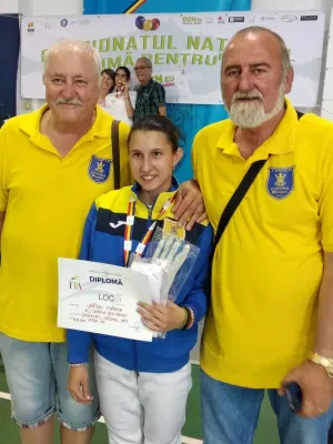 Spadasina Coronei, Ştefania Lopătaru, medalie de bronz la Campionatul Naţional de spadă