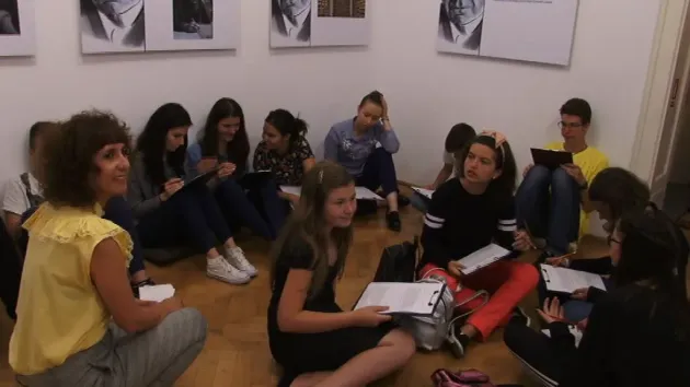 Expoziţia le-a deschis gustul pentru Cioran