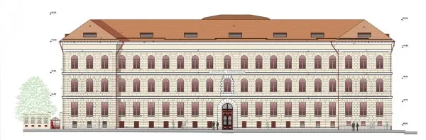 Corpul A al Colegiului Naţional „Unirea” intră un an în şantier
