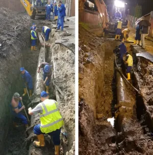 Strada Matei Basarab, o zonă cu „ghinion” pentru magistrala de alimentare cu apă a cartierului Şchei