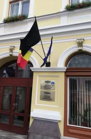 Steag negru la Sfântu Gheorghe