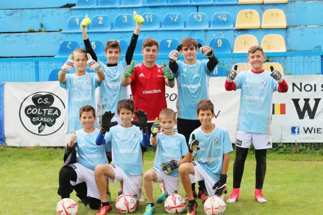 Peste 40 de copii şi 3 antrenori spanioli la Celta Vigo Training Camp