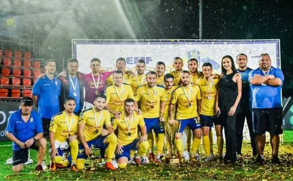 România, vicecampioană europeană la minifotbal