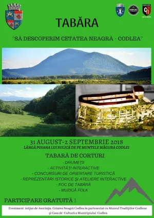 Trei zile cu cortul, în tabără gratuită, pe Măgura Codlei