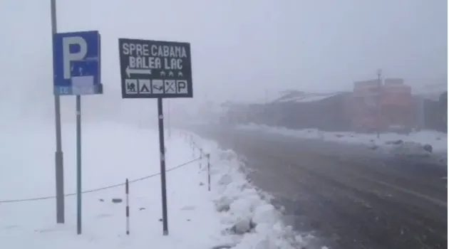 Iarnă în septembrie la Bâlea Lac, o dată la zece ani sau mai rar
