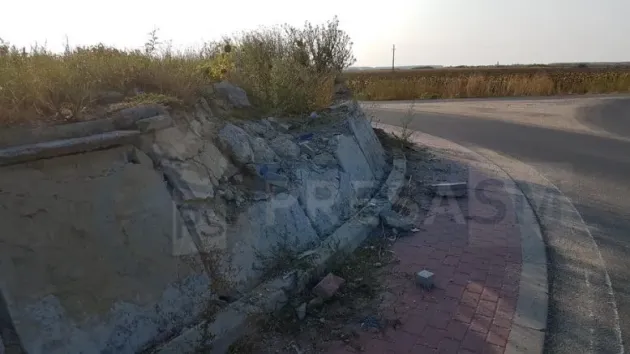 Culmea hoţiei: S-a furat sensul giratoriu 