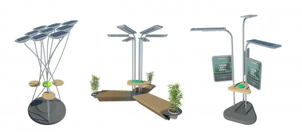 Încărcătoarele solare urbane Green Spots vor să îşi facă loc pe piaţa Braşovului