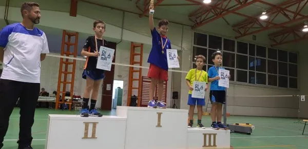 Braşoveanul Maxim Iacob, vicecampion naţional la badminton (U9)