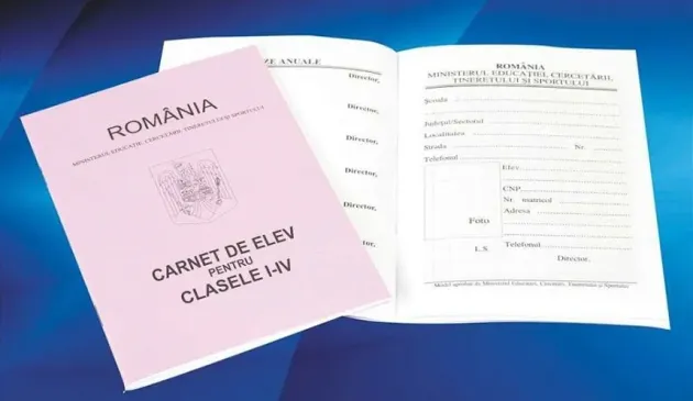 CNP-ul este obligatoriu pe prima pagină a carnetului de elev