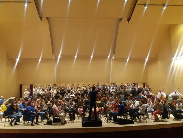 Musica Coronensis intră în Sala Patria
