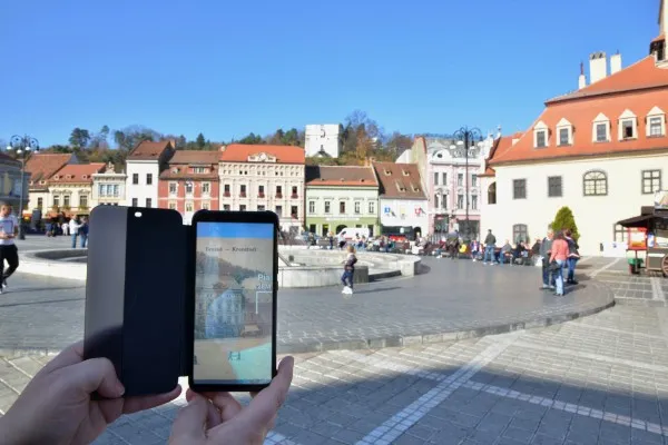 Vezi Braşovul de acum 100 - 150 de ani, dacă ai telefon foarte performant