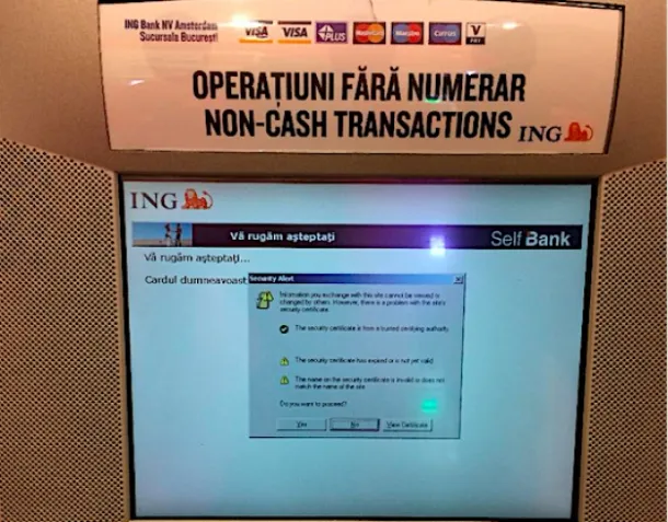 Noi probleme la ING Bank: Clienţii au rămas cu cardurile blocate în terminale