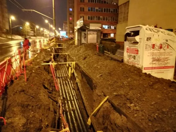 „Tranşee” de iarnă în Braşov