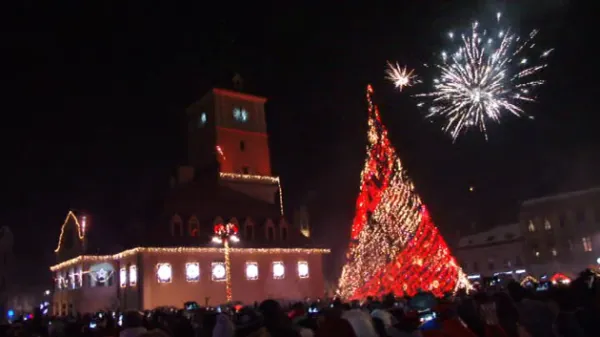 24.695 de euro pentru focurile de artificii din Braşov 