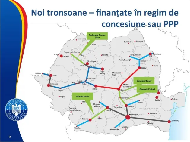 Guvernul mai taie din pretenţii pentru construcţia autostrăzii spre Braşov