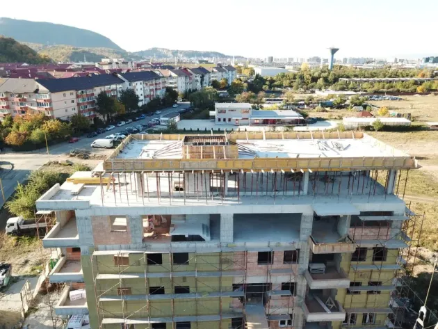 Dezvoltare imobiliară în stil olandez, în cartierul Noua