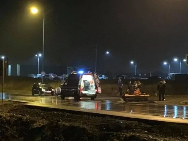 Accidentat pe trecere de o maşină cu numerele roşii expirate