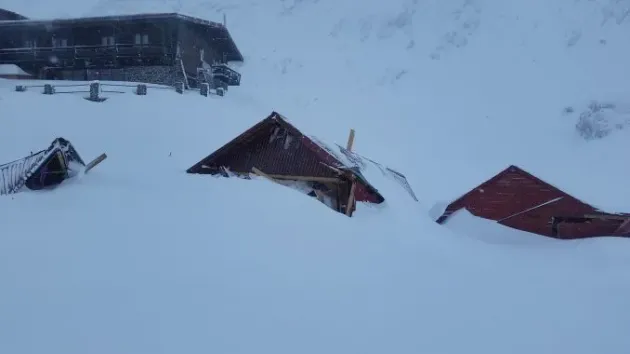 Avalanşă peste Bâlea Lac