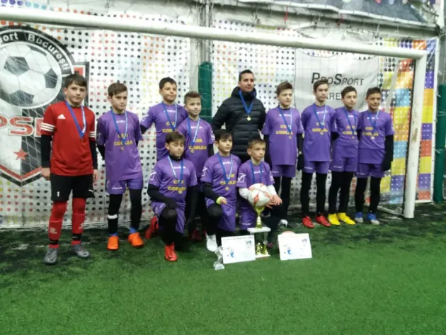 Micuţii de la ACSM Codlea U13 au câştigat Sparta Winter Cup, la Bucureşti