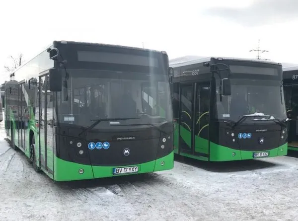 Primele autobuze Menarini vor fi scoase mâine pe traseele RATBV
