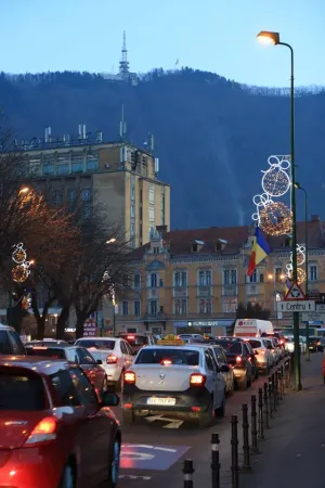 Trafic infernal în Centrul Istoric, de sărbători