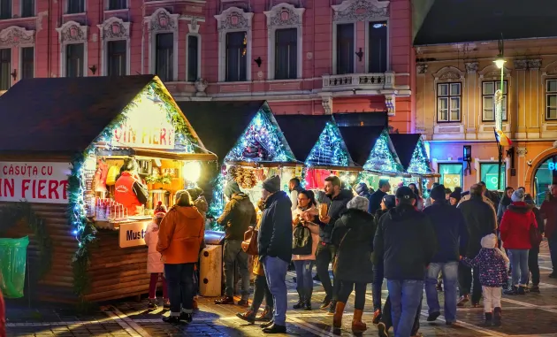 Primăria Braşov a încasat 31.680 lei de la comercianţii care au participat la ultimul târg de Crăciun 