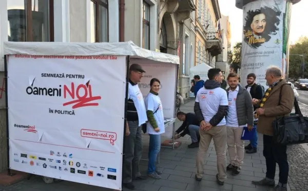 4.826 de braşoveni au semnat pentru „Oameni noi în politică”