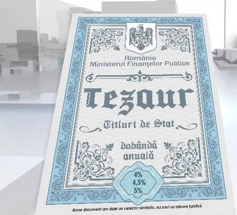 Finanţele lansează astăzi trei emisiuni de titluri de stat pentru populaţie