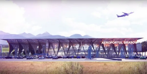 Patru oferte pentru proiectarea şi construirea terminalului Aeroportului Braşov  
