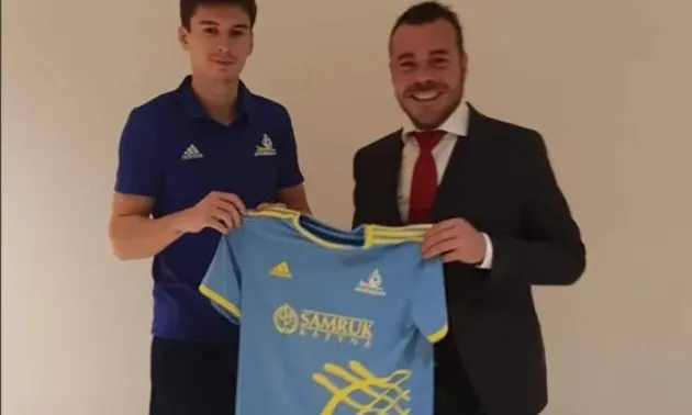 Dorin Rotariu, prezentat la Astana