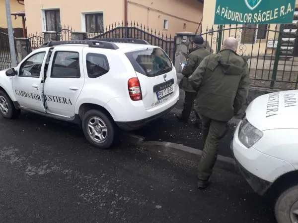 Control inopinat al Gărzii Forestiere la Regia Pădurilor Săcele