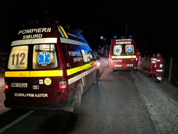 Accident cu patru victime pe DN13, la Feldioara. Un tânăr de 25 de ani a decedat