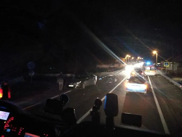 Pieton luat cu Ambulanţa de pe DN1