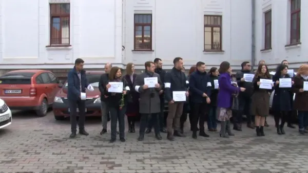 Procurorii şi judecătorii au încheiat săptămâna în stradă