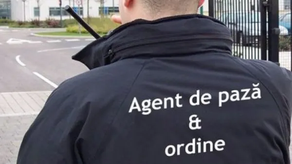 Au furat din supermarket și au bruscat agenții de pază pentru a fugi