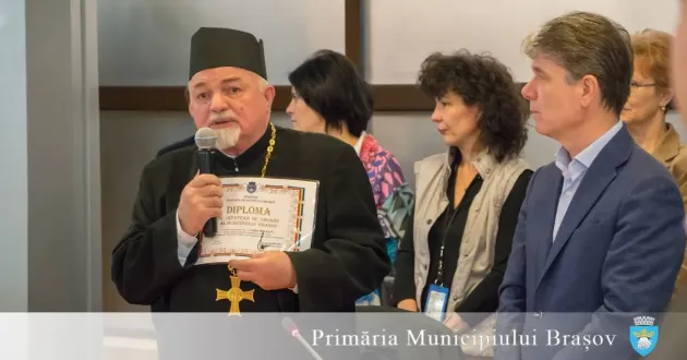 Prof. dr. Ovidiu Moceanu, cetăţean de onoare al Braşovului